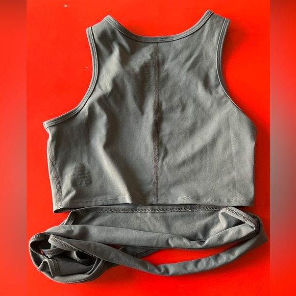 Live the Process Ballet Top Heather Gray M. - Picture 3 of 10